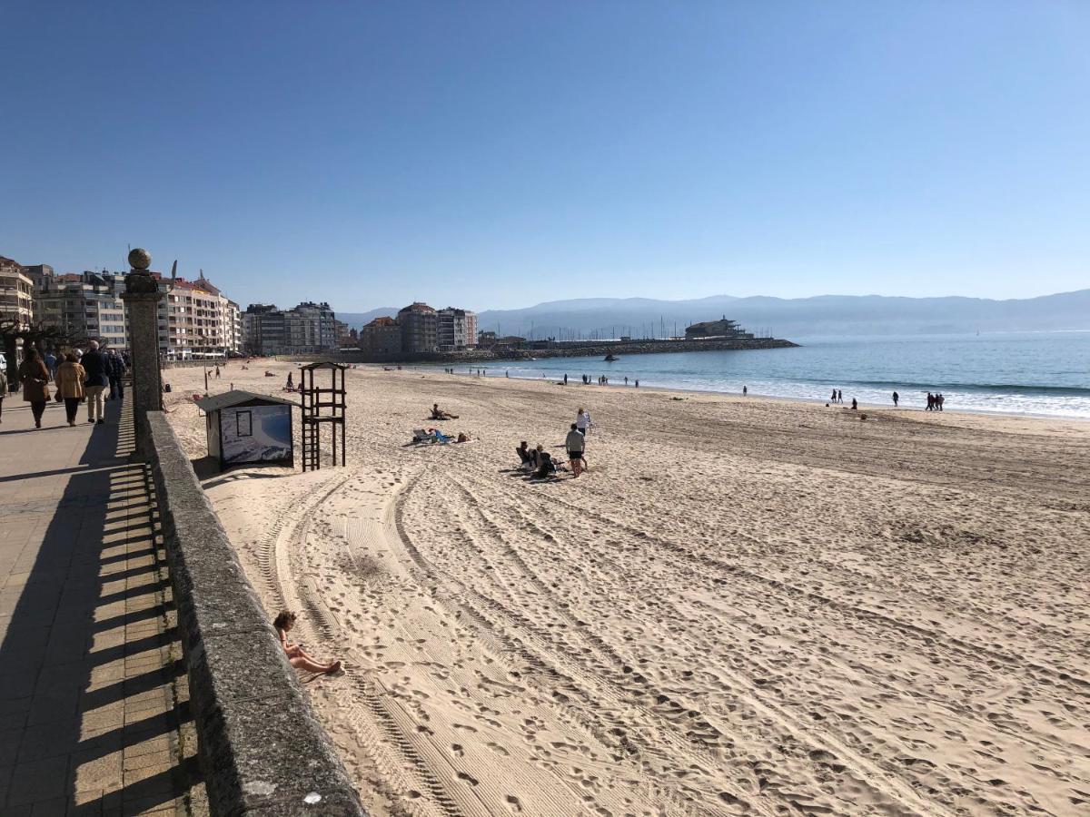 Desconectaengalicia Castelao, 50M Playa Silgar Lejlighed Sanxenxo Eksteriør billede